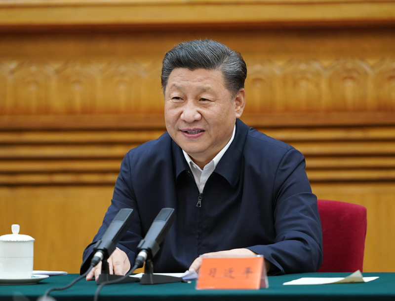 7月21日，中共中央總書記、國(guó)家主席、中央軍委主席習(xí)近平在京主持召開企業(yè)家座談會(huì)并發(fā)表重要講話。新華社記者 岳月偉 攝
